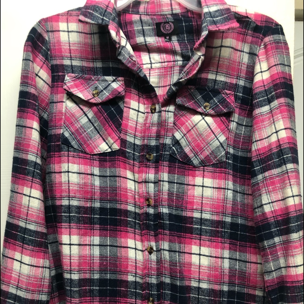 Women’s button down flannel